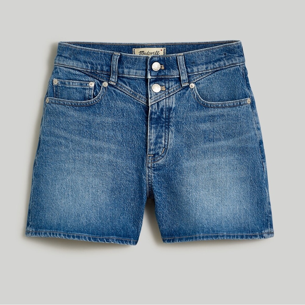 The Mid-Length Momjean Short in Juneau Wash: Yoke Edition